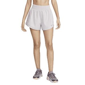 NWT Nike Women’s Dri-Fit High-Waisted 3” 2-in-1 Shorts Platinum Violet in size L